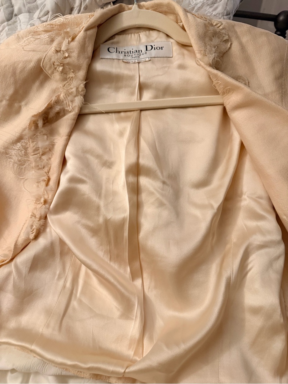 Vintage Dior silk blazer - Picture 5 of 7